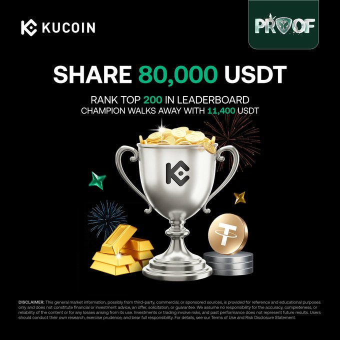 The image features a silver trophy with gold coins around its base, surrounded by fireworks. The text of the post reads "Battle by Trading Volume! Top 200 traders split 80,000 USDT 1st Place Champion takes home 11,400 USDT!". The post is about a trading volume competition and includes details on how to join the competition.
The image also contains gold coins around the trophy, which are likely used as prizes for the winners of the competition.