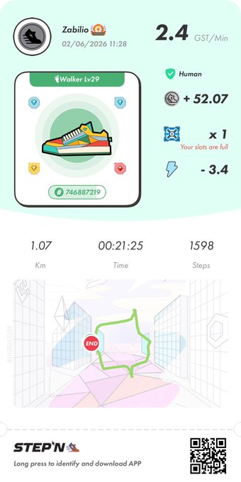 The image shows a step tracking app with a map of a city, which displays the user's current location and distance traveled. The app also has a list of steps taken by the user during their run.