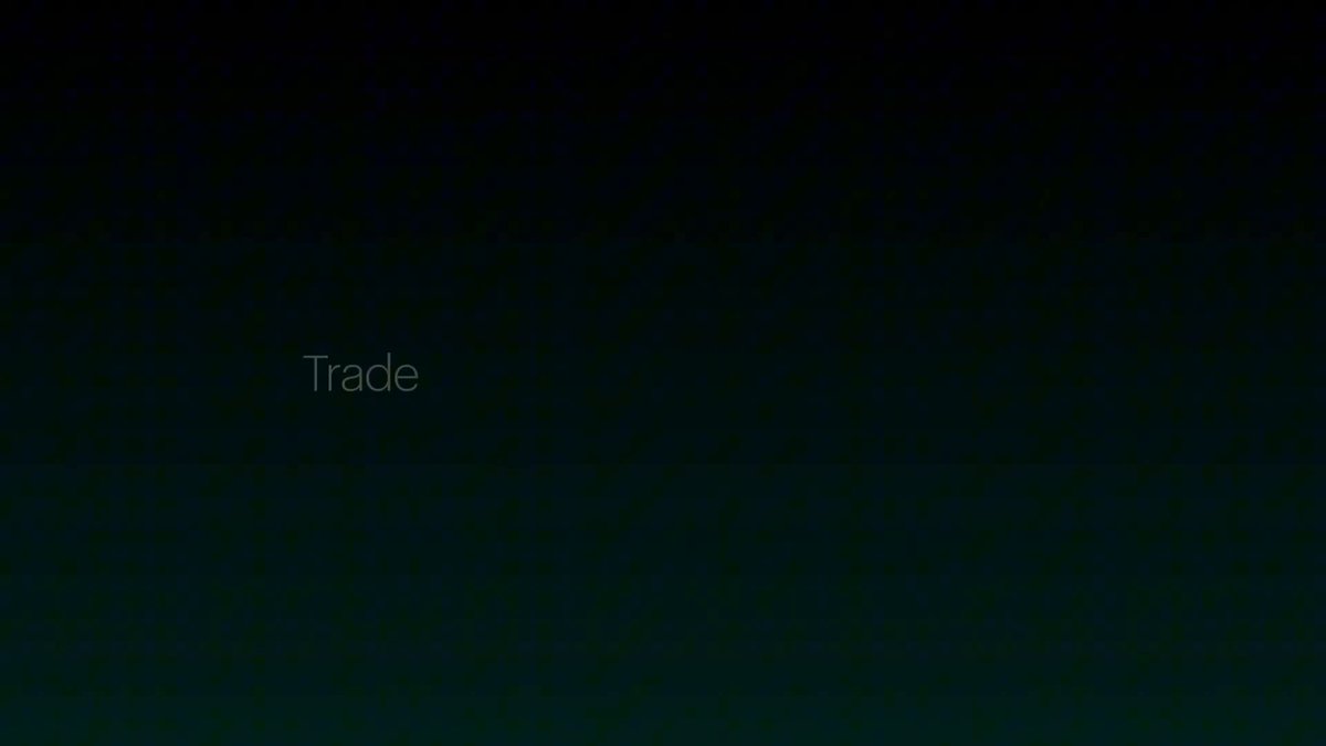 The image features a digital graphic design with a black and white color scheme, where the word "Trade" is prominently displayed in gray letters below a line of text that reads "This is wild". The text appears to be part of an online content area, possibly related to financial market predictions or speculative investing.