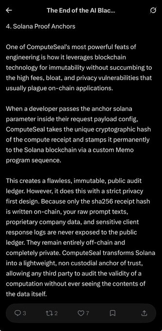 This image shows an app icon with text at its center which provides information about Solana Proof Anchors from 4.5 stars down. The app's features include a list of most powerful proof anchors for Compute networks, focusing on leveraging smart contract capabilities in smart contracts. These proof anchors are set to improve the pricing and allocation of market data across various industries. The post also mentions that there is one Bitcoin address among many others worth $49K. This information highlights the potential growth opportunities within Solana Proof Anchors and its impact on the market.