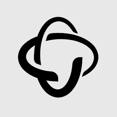 The image features a black and white logo with an oval shape that has been twisted into a knot, symbolizing a connection or relationship between two things. The text "The future of Web3 is about reputation" is written below the logo, suggesting that the company's focus is on building trust and credibility in the digital world through real-world contributions to the community.
