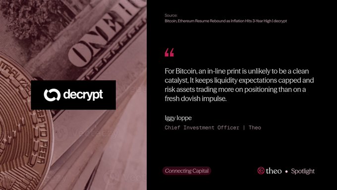 The image features a close-up view of a one-dollar bill, with "decrypt" written above it. The background shows a poster or brochure promoting Bitcoin. At the bottom, there's an article with information about Bitcoin investing strategies.