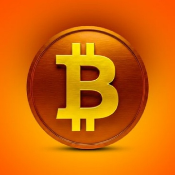 A glowing golden Bitcoin (₿) emblem sits centered on an orange background, symbolizing the cryptocurrency's resurgence as Bitcoin's spot and perpetual futures demand turn positive for the first time since its October 2025 all-time high, marking the end of its bear cycle according to CryptoQuant's CEO.