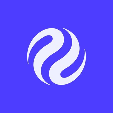 A white Injective logo appears centered on a bright blue background. The image illustrates the accompanying post’s news about Injective partnering with BDACS to bring the KRW1 Korean won-pegged stablecoin into its RWA ecosystem, alongside its $7.5 billion RWA volume and over $1 billion in tokenized assets issued.