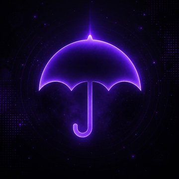 The image features a purple neon umbrella floating in space, with a starburst pattern surrounding it. The background of the image is black, which contrasts with the vibrant colors of the umbrella. The text "Arcium RTG TOKEN ALLOCATION CHECKER IS NOW LIVE! Ar calcium did something most projects don't. They manually rewarded CONTRIBUTORS. Not wallets. Not bots. Not farmers. People who invested their: > Time > Effort > Energy". This message is related to the image, as it seems that someone has created a unique and eye-catching design using neon colors and shapes. The post appears to be promoting an event or product related to token allocation, with the umbrella symbolizing a sense of protection or guidance in this context.