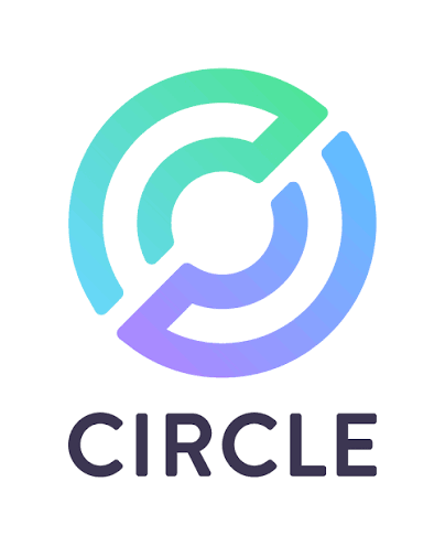 The Circle logo featuring a stylized 'C' design in teal and purple gradient colors.