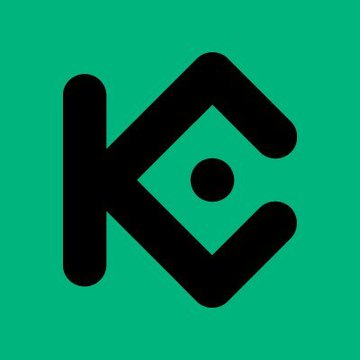 A green square logo featuring a stylized black letter "K" that incorporates a geometric shape with a central dot.