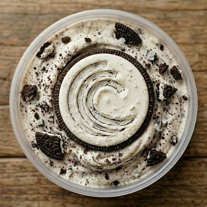 A tub of cookies and cream ice cream topped with crushed Oreo cookies sits on a wooden surface, viewed from above.

The image playfully ties into the post's theme of network reliability: just as the ice cream requires consistent, carefully layered ingredients to hold together, decentralized networks depend on continuous peer connection optimization to maintain structural integrity.