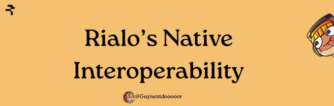 urn #3 is displayed on a gray background, accompanied by the text "Riolo's Native Interoperability" and an orange icon of a person with sunglasses.