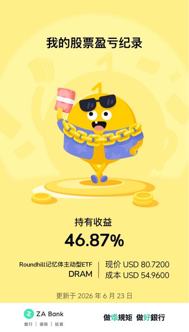 The image features a cartoon character dressed as a goldfish with sunglasses and holding a gold chain. The text in the image includes Chinese characters that translate to "round money" or "bank", suggesting that this character represents a bank or financial institution. The post also mentions that the character was bought for $DRAM, which is an exchange rate of US dollars to Chinese yen. Additionally, there are references to the big fish sister and StableStock's analysis, indicating that the image might be related to a discussion about investing in StableStock or analyzing market trends.
