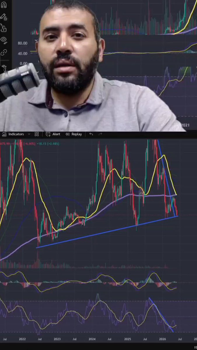 The image features a chart with lines representing changes in price data for Bitcoin, Ethereum, and Ripple currencies over time. The graph shows that there was an "Ethereum $ETH" update at 3:00 PM on June 3rd, 202.
