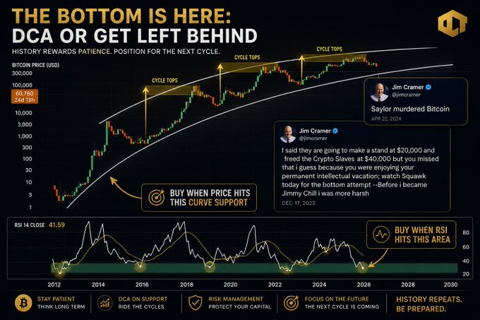 The image shows a graph with Bitcoin priced in dollars, indicating that its value has taken a significant hit. There's also information about an upcoming chart cycle featuring "WHALE WATCH: Bitcoin looks terrible right now but the macro setup is prime. We are approaching deep cycle support. The risk profile is completely changing right in front of us." This suggests that the cryptocurrency market might experience a dramatic turn, with Bitcoin losing its value during the next chart cycle as it adapts to new price patterns and support indicators.