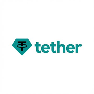 The image displays the Tether logo (a teal diamond containing a stylized "T" next to the lowercase "tether" wordmark), which corresponds to the article about Tether's $20 million investment in Latin American crypto platform Mercado Bitcoin to support tokenization and onchain financial services across Brazil and other markets.
