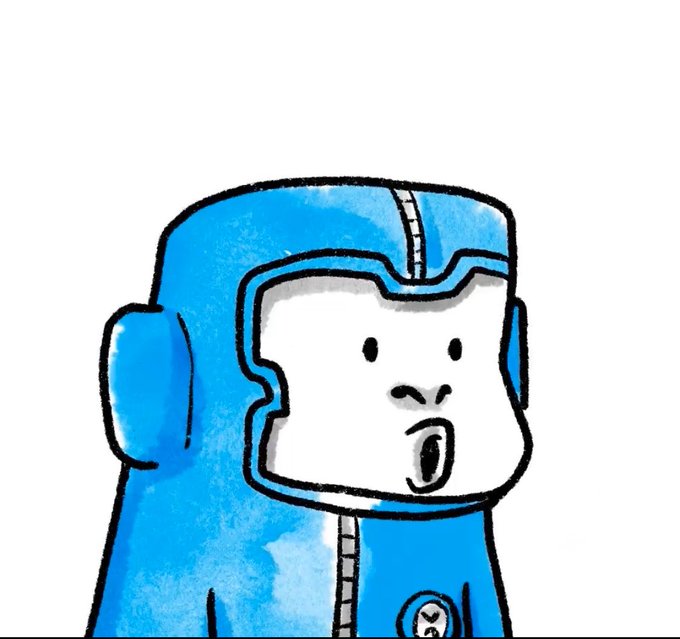 The image features a cartoon monkey wearing a blue suit with a helmet, giving off an impression of being ready for action or adventure. The monkey appears to be in a playful mood, as evidenced by its mouth open wide. The background of the image is white, which contrasts nicely with the vibrant colors and details of the monkey's outfit. The caption below the image reads: "MONX WL GIVEAWAY giving away 10 WL spots for the HIGHLY anticipated upcoming @monxofficialx XRP NFT project next week to enter: FOLLOW @monxofficialx & @JoeHighTimesNFT RT AND LIKE TAG 3 FRIENDS! 24 hours GO!".