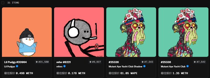 The image features four different cartoon characters displayed side by side with their respective prices listed below them. The first character is a person wearing headphones, the second one has a hat on its head, the third one is holding a cigarette, and the fourth one is wearing sunglasses. Each of these characters is accompanied by a price tag in the bottom right corner of the image.
