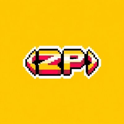 A pixel-art "ZP" logo with a Spanish flag color scheme sits on a yellow background, representing the Zec Punks NFT collection featured in a giveaway post offering 5 ZEC for participants who follow, like, repost, and drop their ZEC wallet address.