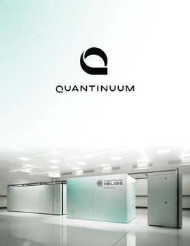 The image features a large, white room with a blue wall that has the word "Quantum" written on it. In front of this blue wall, there's an open door revealing a hallway inside the building. The floor appears to be made of concrete or stone, and there are two doors in the room - one on the left side and another on the right side.

The post also mentions that "Quantum" is a ticker symbol for $QNT HON". This suggests that the image might be related to the stock market or financial news, as the word "Quantum" appears to have some connection with the stock market or financial industry.
