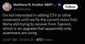 A highly distorted, stretched image with vertical black and white streaks that make the original content unrecognizable.