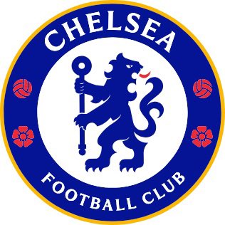 The Chelsea Football Club logo, featuring a blue lion holding a staff encircled by a blue ring with 'CHELSEA FOOTBALL CLUB' written on it.
