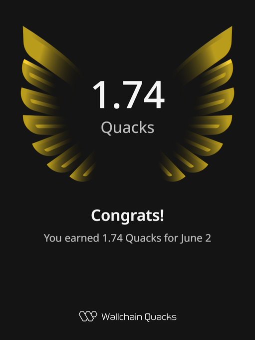 The image features an achievement badge for Quack gquack X Score, which indicates that the user has completed 1.74 Quacks or a total of 85 Quack gquack X Score points. The badge also displays the user's rank on the leaderboard and their current position in the top 7D LB Top. The post congratulates the user for completing this achievement and mentions that the user's rank hasn't moved much recently, which could be an indication of consistency or stability in their performance.