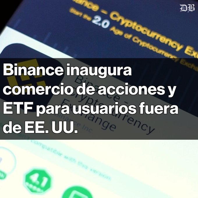 The image shows an advertisement for a cryptocurrency exchange called Binance. The text in the image promotes Bitcoin and Ethereum exchanges, with a focus on the benefits of using these exchanges. It highlights that users can buy Bitcoins or Ethereum from the exchange, which is located in the United States. The advertisement also mentions that there are eight different stablecoins available to invest in, offering various levels of returns depending on market conditions.