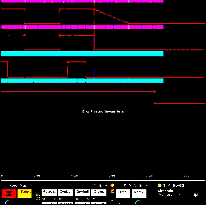 I'm unable to read the details in this image. The screenshot appears to show a trading or financial chart interface, but the text, numbers, and tickers are too small/blurry for me to make out clearly. The accompanying "Gm" caption suggests this is a morning greeting post, possibly sharing a trading chart or market screenshot — could you let me know what specific details you'd like me to describe or clarify what the chart shows?
