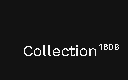 A simple logo or text graphic reading "Collection 1806" in white text on a black background.