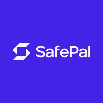 The image displays the SafePal logo in white against a solid blue background. It visually represents the company mentioned in the post, which recently reported a data breach affecting nearly 40,000 customers but reportedly left their crypto assets and private keys untouched.