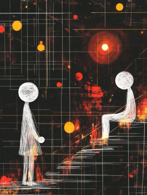 "The Geometry of Longing @manifoldxyz #AiArt 0.1 eth (base) | #Base | #NFT".