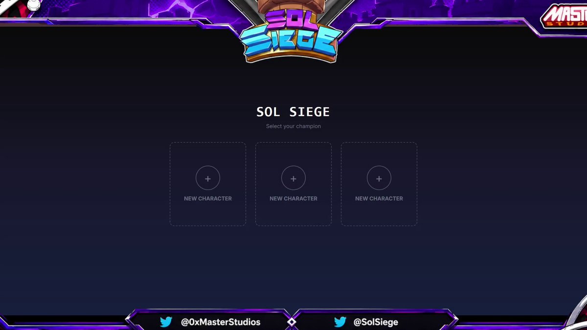The image features a purple background with white text that reads "SoS Ignite" at the top. Below this, there are three buttons labeled "New Player", "New Character", and "New Role". The text also mentions a new player joining in 14 days, which is related to the post about starting a new game or project on social media platforms like Instagram.