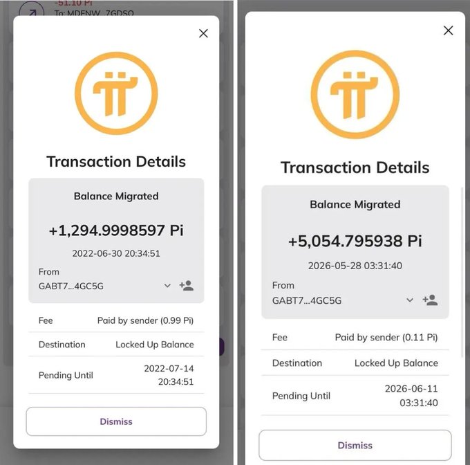The image shows two different transaction details for a Bitcoin wallet. The left side of the image displays the transaction details from the first migration, while the right side shows the second migration's transaction details. Both transactions involve the same sender, receiver, and amount, but they are in different time periods. This comparison helps users understand how the Bitcoin network has evolved over time and how the balance of a Bitcoin wallet can change as transactions occur.