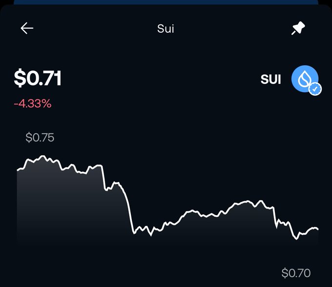 There's a graphic of a graph with two points, one showing the number $100 and another displaying a price drop of 4.38%. It appears that someone might have made or purchased a $100 item at this time, following the decline shown in the graph.