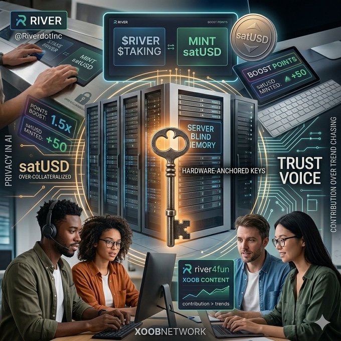 The image features a group of people working together at their computers, with a large server room as the backdrop. The main focus of the image is a key that can be used to access the server room. The text in the image suggests that the server room has been used for a stakeout campaign and that the key could potentially be related to a stakeout campaign or a similar project.