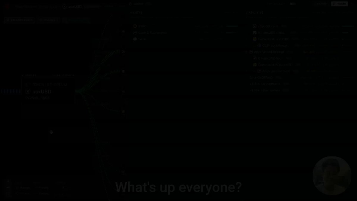 The image shows a black screen displaying a website with a white background that says "What's up everyone?". The text appears to be in a foreign language, but the main focus of the image is the website itself. There are no other objects or texts present on the screen.