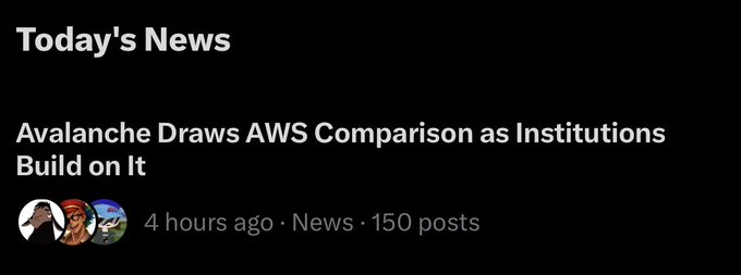 The focus of the image should be on a news article that includes information about Avalanche, an organization drawing a new type of Apache web server called Aws, which has been compared to other technologies in terms of efficiency and innovation within the technology landscape. The image focuses more on the text providing information about this comparison than on any visual elements such as logos or images related to these technological advancements.