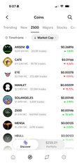 The image shows the Base App "Coins" section sorted by "Trending New 24hr" gains, with $Z500 by @blknoiz06 displayed at the top showing a +1139% surge, alongside other top performers like CARE (+128%), ETH (+23.20%), and SINGLET (+16.93%)—matching the post's promotion of the z500 token.