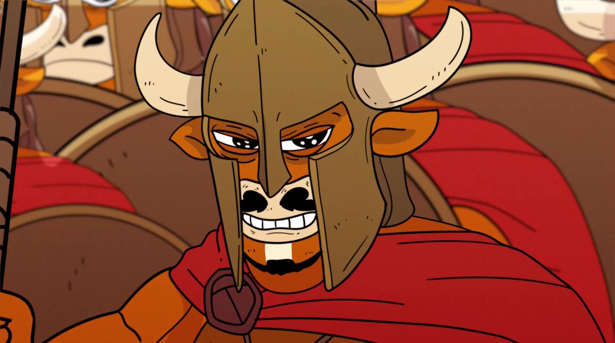 The image features a cartoon illustration of a man wearing a brown helmet with horns, standing next to a group of cows. The man appears to be a character from a comic strip or cartoon, possibly a bull. The background shows several other cows, indicating that this scene takes place in an area where bulls and cows are common. The image is accompanied by text that reads "Our first art bounty on pump.fun/go/0c43b277-6e ... 5 winners". This suggests that the artist who created this illustration has won a prize for their work, and they have been asked to create an artwork related to pump.fun or go.