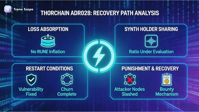 The image shows a flowchart or diagram that illustrates the process of recovering data from a server after a disruption, such as a cyberattack or hardware failure. The chart displays five steps, each representing a different aspect of the recovery process. These steps include loss absorption, synthetic holder sharing, no run-infusion, ratio under evaluation, and punishment & recovery. The flowchart provides an overview of how to recover data from a server after such disruptions, ensuring that the necessary measures are taken to restore the system's functionality and protect it against future attacks or failures.