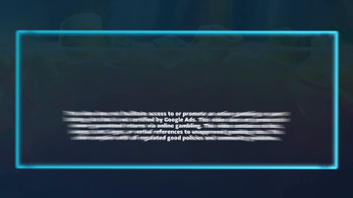 The image features a neon blue square with white text that reads "Access to or promotion of sensitive information, such as personal details, is regulated by law." The neon square is set against a dark background, making the text stand out prominently.