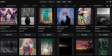 The image shows a webpage dedicated to showcasing various photographs, including both digital and physical images of people and landscapes. The text visible within the webpage includes information about the artist, a description of an upcoming release from a new artist, and even some details regarding a sale or offer on social media platforms. Overall, the main focus is on sharing and discussing these images with others who appreciate art and photography.