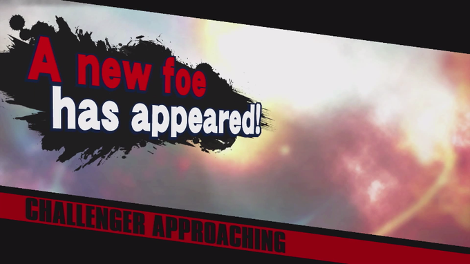 A dynamic battle screen displaying the text "A new foe has appeared!" alongside a "CHALLENGER APPROACHING" warning banner. The dramatic announcement imagery playfully reinforces the post's message about Frontier launching as a bold new competitor on Robinhood chain, signaling a disruptive force entering the crypto launchpad arena.