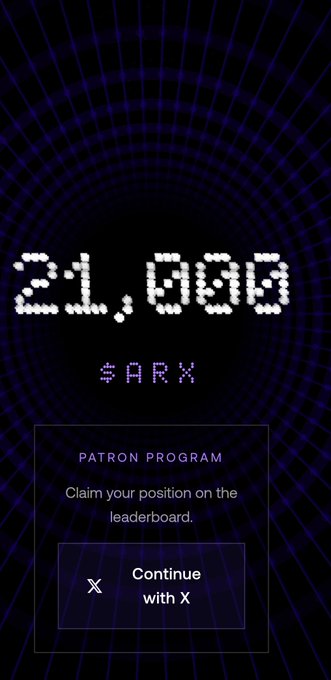 The image features an overlay of a post related to @Arcium allocation, which indicates that the post author has not yet reached their 20,000 followers milestone or has significant influence within the community. The post encourages the author to continue posting articles and engaging with others to grow their following and achieve better allocation in future posts.
