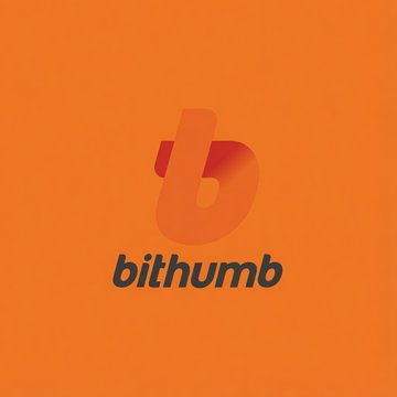 The image features the Bithumb logo on an orange background, with the company name displayed below the stylized "b" emblem. This visual directly illustrates the post about Bithumb's plans to pursue an IPO by 2028, representing the South Korean crypto exchange that is preparing for its public listing.