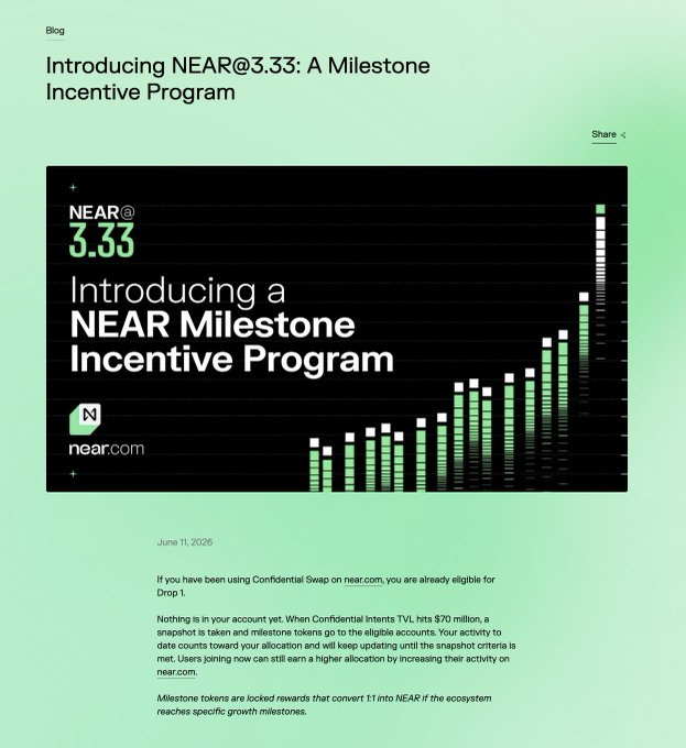 The image features a webpage that has information about the Near Incense program, which seems interesting given its name. The web page displays an infographic graph with lines of varying heights and a downward slope, as well as text providing more details about this program. In addition, there is some text in the image suggesting that there are certain fees associated with using this program.