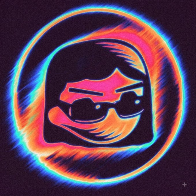 A vibrant neon-style illustration of a character with sunglasses and a mischievous grin, rendered in glowing blue, pink, and orange hues against a dark background. The fiery, electric aesthetic visually amplifies the "heating up" theme, evoking intensity and excitement around the "Primos."