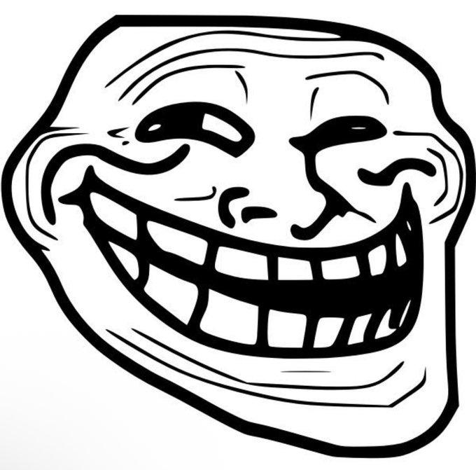 The image features an illustration of a funny-looking face that has a big, goofy smile and a wide open mouth. The background is plain white, allowing the viewer's attention to remain on the face itself. The caption below the image reads "You could've bought $3.5M at $350 million MC and rode it up to $2Billion MC and still made a fuck ton of money. The same logic applies. Except this time we have a MASSIVE meme thats been around for almost 2 decades with super REACH." This caption is meant to emphasize the humor, creativity, and viral potential of the image, relating it back to the concept of the meme in the post.