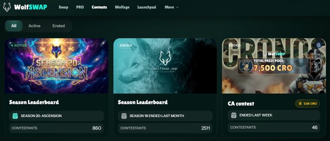 The image features a website page with three pictures displayed side by side, each showing different games at Wolfswapdotapp. The first game displays the words "Season 1", indicating that this is the current season or competition taking place on the site. The second game shows several contestants who have been listed and has their scores posted underneath it. The third game features a cartoon character in an animated outfit, which could possibly represent one of the games being played at Wolfswapdotapp. Overall, the image highlights that these games are currently available for download or play on Wolfswapdotapp.