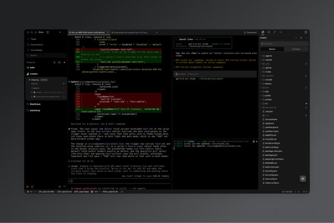A screenshot of a dark-themed code editor or terminal interface displaying JavaScript code with syntax highlighting.