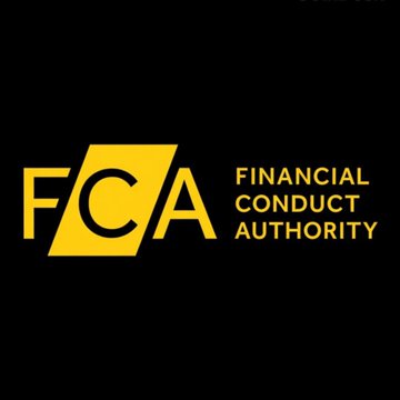 The image displays the logo of the UK's Financial Conduct Authority (FCA), the regulator preparing new rules for tokenized gold to safeguard London's dominant position in global gold trading against competition from Shanghai and Hong Kong.
