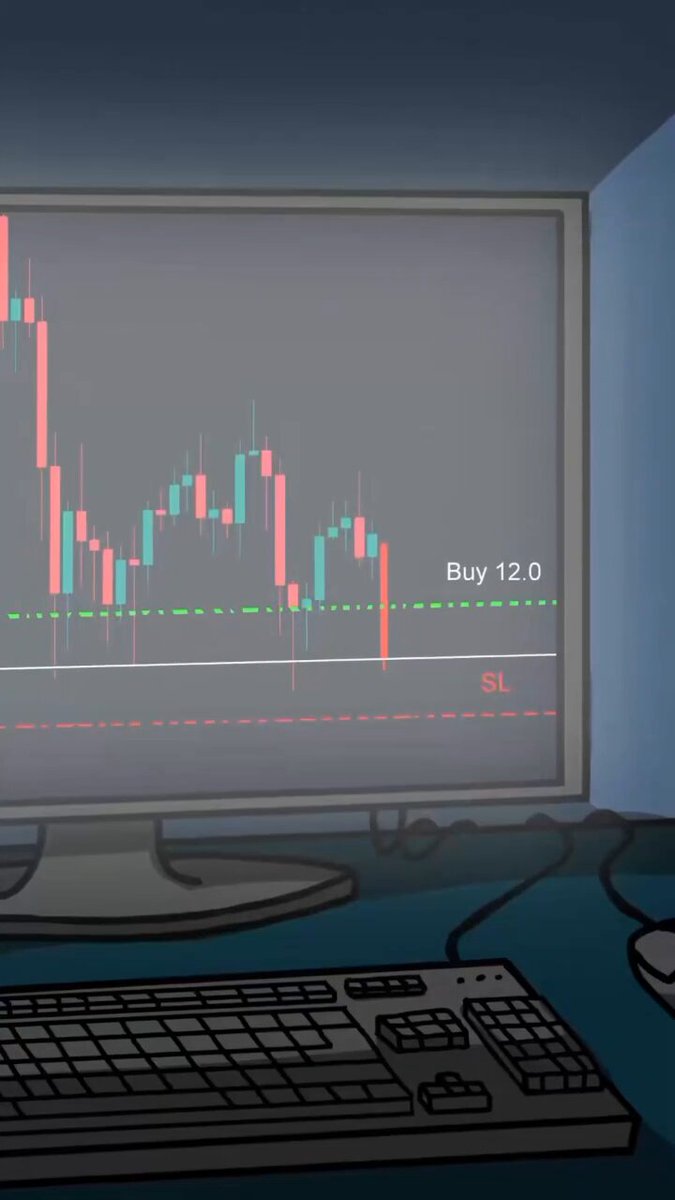 The image features a computer monitor, keyboard, and mouse sitting next to each other with a screen displaying an analysis of trading charts for the S&P 500 stock index over the past two weeks. The chart indicates that the S&P 500 is currently priced at $1,100 and shows a downward trend. It suggests that the stock market may be experiencing some challenges or fluctuations in the near future.